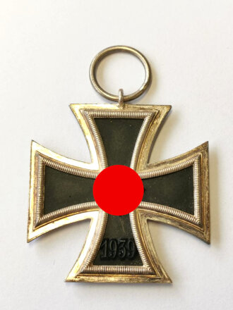 Deutsches Kreuz in gold, Nachlass des Leutnant Lind, Adj. Jg. Btl.7.. Das DK von Zimmermann, getragen, die Emaille unbeschädigt