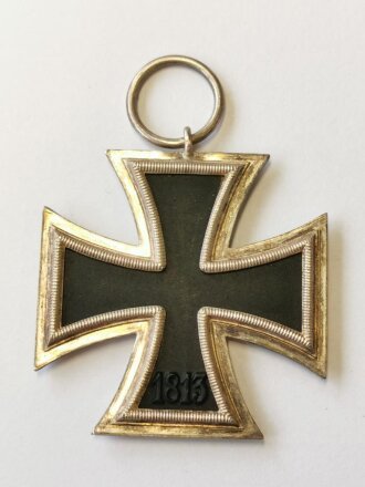 Deutsches Kreuz in gold, Nachlass des Leutnant Lind, Adj. Jg. Btl.7.. Das DK von Zimmermann, getragen, die Emaille unbeschädigt