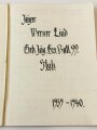 Deutsches Kreuz in gold, Nachlass des Leutnant Lind, Adj. Jg. Btl.7.. Das DK von Zimmermann, getragen, die Emaille unbeschädigt