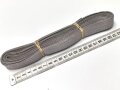 Bündel Litze aus altem Schneiderbestand, vermutlich Nachkriegsproduktion. Silbermetallfaden gewebt, Breite 19mm