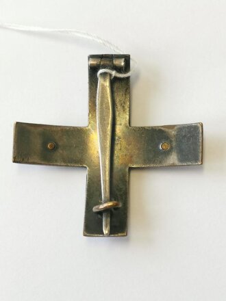 Baltenkreuz Buntmetall, getragenes Stück