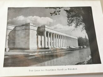 "1. Deutsche Architektur- und Kunsthandwerk-Austellung" Haus der Deutschen Kunst zu München, 22.Januar bis 27. Märzr 1938, Offizieller Ausstellungskatalog, A5, ca.250 Seiten