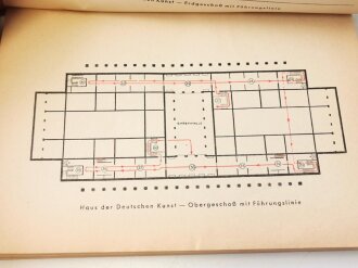 "Grosse Deutsche Kunstausstellung 1943" im Haus der Deutschen Kunst zu München, Juli bis auf weiteres, Offizieller Ausstellungskatalog, A5, ca.150 Seiten, geklebt
