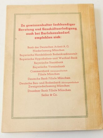 "Grosse Deutsche Kunstausstellung 1943" im Haus der Deutschen Kunst zu München, Juli bis auf weiteres, Offizieller Ausstellungskatalog, A5, ca.150 Seiten, geklebt