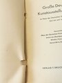 "Grosse Deutsche Kunstausstellung 1943" im Haus der Deutschen Kunst zu München, Juli bis auf weiteres, Offizieller Ausstellungskatalog, A5, ca.150 Seiten, geklebt
