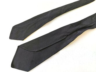 Parteiorganisationen III.Reich, Krawatte in der schwarzen Ausführung,  an der Kante etwas berieben, Länge 124cm