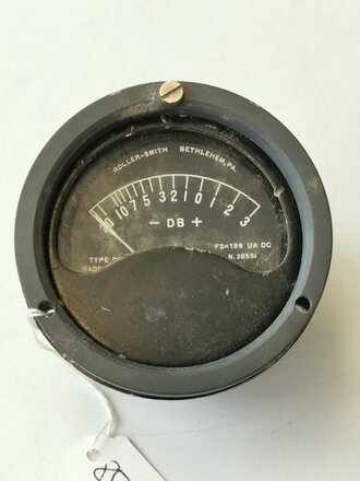 U.S. most likely WWII Roller-Smith gauge, funktion not...
