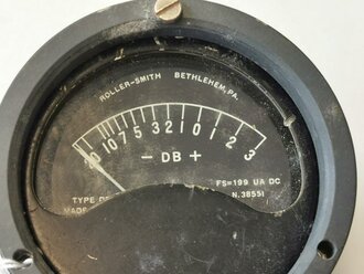 U.S. most likely WWII Roller-Smith gauge, funktion not...