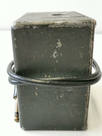 U.S. 1952 dated Signal corps Loudspeaker LS-166/U, overpainted, function not checked