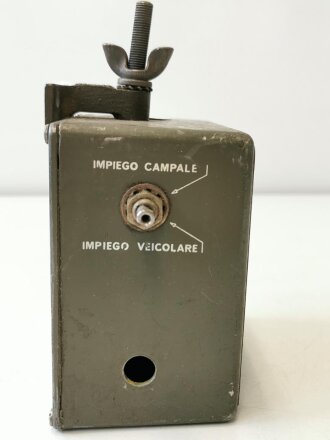 Italien nach 1945, Signal corps Loudspeaker LS-166/U, Original paint, function not checked