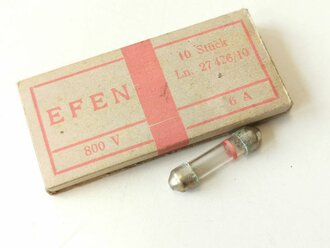 Luftwaffe, Pack " Efen Feinsicherungen" Ln 27426/10, Originalverpackt, Funktion nicht geprüft