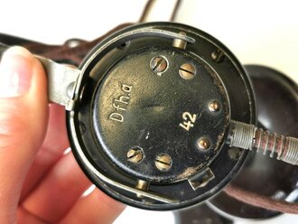Doppelfernhörer a datiert 1944, Funktion nicht geprüft