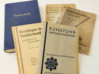 Deutschland nach 1945, Konvolut Literatur zum Thema Funk...