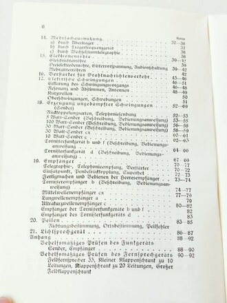 REPRODUKTION, Kurze Elektrizitäts- und Gerätlehre für Funker und Fensprecher 1940 Berlin, 94 Seiten, DIN A5