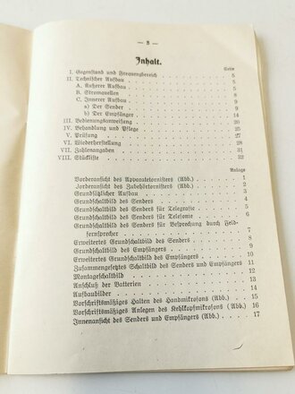 REPRODUKTION, Entwurf Tornisterfunkgerät b1, 53 Seiten, DIN A5