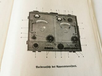 REPRODUKTION, Entwurf Tornisterfunkgerät b1, 53 Seiten, DIN A5