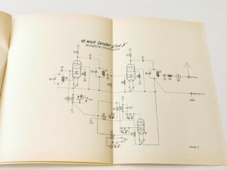 REPRODUKTION, Der 10-Watt-Sender ("a" 27,25 bis 30,30 MHz oder "b" 30,30 bis 33,35 MHz), 27 Seiten, DIN A5