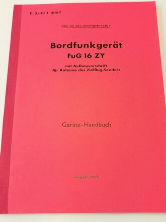 REPRODUKTION, Bordfunkgerät FuG 16 ZY, DIN A4