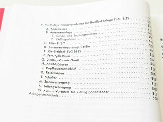 REPRODUKTION, Bordfunkgerät FuG 16 ZY, DIN A4