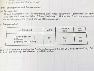 REPRODUKTION, Bordfunkgerät FuG 16 ZY, DIN A4