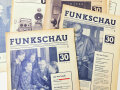 Konvolut 10 Ausgaben "Funkschau" aus den 40iger Jahren,  Nicht auf Zustand oder Vollständigkeit geprüft