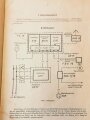 "Fl. Bordfunkgerät" Teil 3 - Beschreibung und Betriebsvorschrift für Fu G16 Januar 1941, Umschlag geklebt innen lose, 93 Seiten