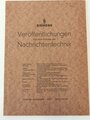 Siemens "Veröffentlichungen aus dem Gebiet der Nachrichtentechnik" Zehnter Jahrgang 1940 Erste Folge, 90 Seiten