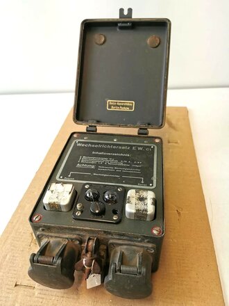 Wechselrichtersatz E.W.c1 datiert 1944 ( Wechselrichter...