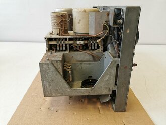 30 Watt Sender a datiert 1944 ( Panzerfunk ) Originallack, Funktion nicht geprüft