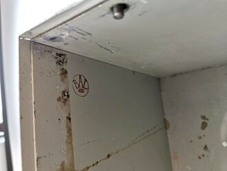 Luftwaffe, Gehäuse zum 70/40 Watt Sender S3a, original lackiertes Stück