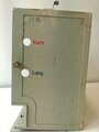 Luftwaffe, Gehäuse zum 70/40 Watt Sender S3a, original lackiertes Stück