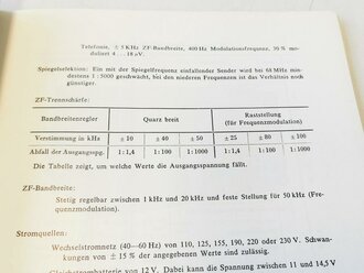 REPRODUKTION "Luft-Boden-Einheitsempfänger E 53" Teil 2 Geräte-Handbuch, 45 Seiten, DIN A4