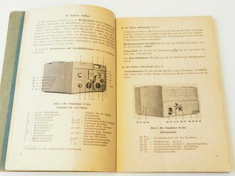 L.Dv.702/1  Luftnachrichtentruppe Heft 167 " Der Empfänger E52" von August 1943 mit 75 Seiten plus Anlagen