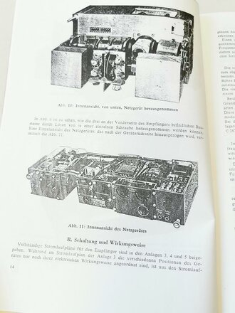 REPRODUKTION "Luft-Boden-Einheitsempfänger E 53" Teil 1 &  2, ca 68 Seiten, DIN A4