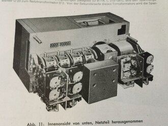 D.( Luft) T.4420 " Luft-Boden Einheitsempfänger E52 Geräte Handbuch" vom Mai 1944 mit 39 Seiten plus Anlagen