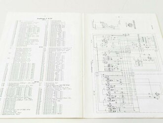 "Bordfunkgerät FuG 16 Z, ZS, ZE und ZY" Stand November 1944 mit 34 Seiten, Neuzeitliche KOPIE