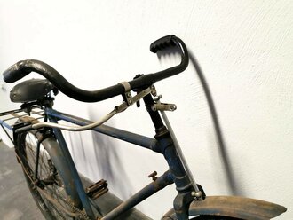 Truppenfahrrad Kriegsmarine, unrestaurierter Fundzustand, zum Teil Nachkriegsergänzungen ( z.B. Pedal) Nur an Selbstabholer, kein Versand