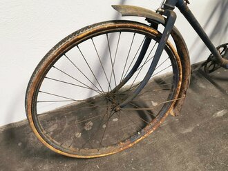 Truppenfahrrad Kriegsmarine, unrestaurierter Fundzustand, zum Teil Nachkriegsergänzungen ( z.B. Pedal) Nur an Selbstabholer, kein Versand