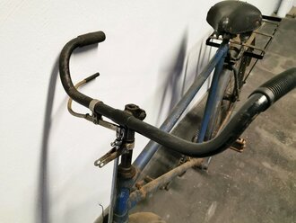 Truppenfahrrad Kriegsmarine, unrestaurierter Fundzustand, zum Teil Nachkriegsergänzungen ( z.B. Pedal) Nur an Selbstabholer, kein Versand