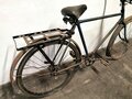 Truppenfahrrad Kriegsmarine, unrestaurierter Fundzustand, zum Teil Nachkriegsergänzungen ( z.B. Pedal) Nur an Selbstabholer, kein Versand