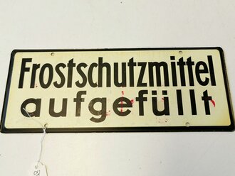 Schild für KFZ Instandsetzungseinheiten der Wehrmacht