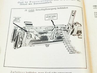 Polizei III.Reich " Waffentechnischer Leitfaden für die Ordnungspolizei" datiert 1941. Komplett, eher schlechter Zustand