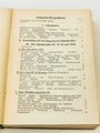 Polizei III.Reich " Waffentechnischer Leitfaden für die Ordnungspolizei" datiert 1941. Komplett, eher schlechter Zustand