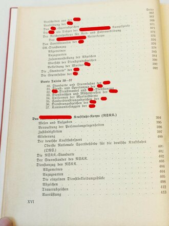 Organisationsbuch der NSDAP, 4.Auflage 1939 , guter Zustand