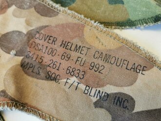 U.S. 1969 dated Mitchell helmet cover, used