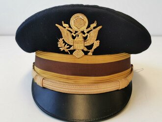 U.S. Army officers dress " flight ace" visor hat, size 6 3/4