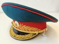 Russland "kalter Krieg", Schirmmütze für einen hochrangigen Offizier in gutem Zustand