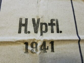 Grosser Sack für Heeresverpflegung datiert 1941 in gutem Zustand