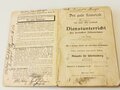 Württemberg " Dienstunterricht für den Infanteristen" Berlin 1901 mit 220 Seiten