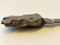 1.Weltkrieg, Brieföffner aus Granatsplitter, Gesamtlänge 30cm